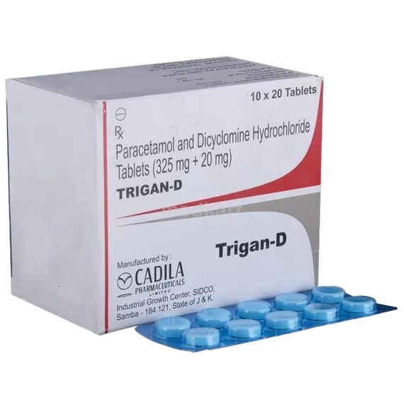 trigan d tablet 10's
